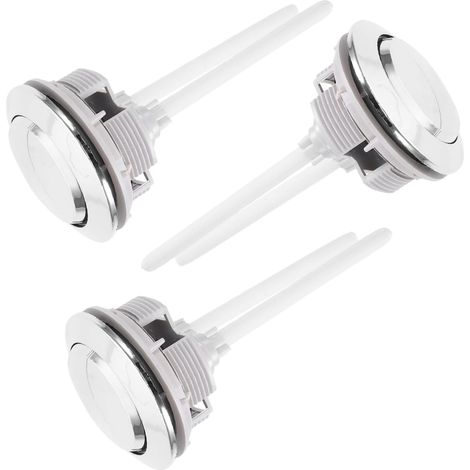 3pièces Bouton De Chasse Eau Double (1/5)