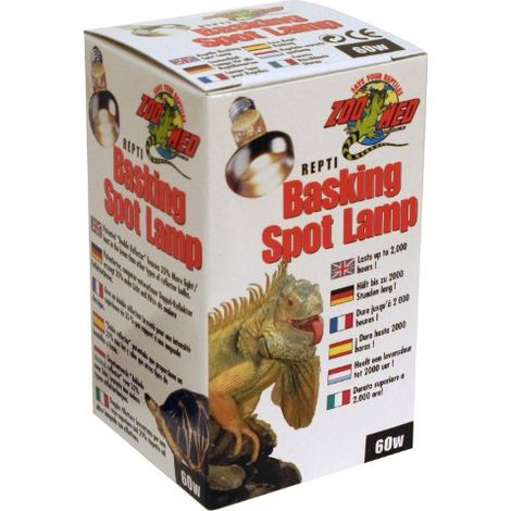 Lampada zoo med repti basking spot 60W doppio riflettore brevettato (1/2)