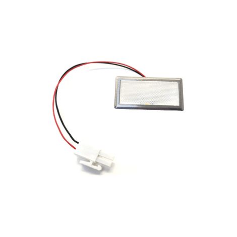 Spot LED rectangulaire 1W 12V pour hotte aspirante – Éclairage homogène 3200K – Installation facile – Compatible Falmec