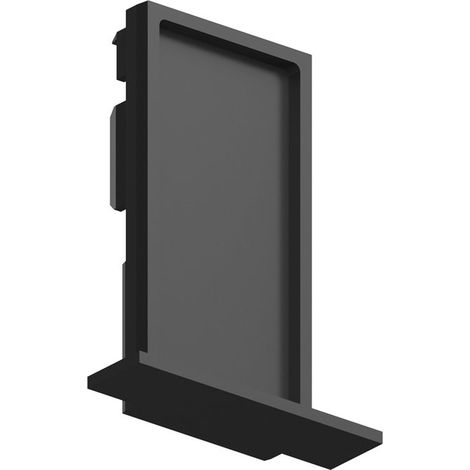 Ideal Lux Faretto Ego 1 luce nero alluminio metallo