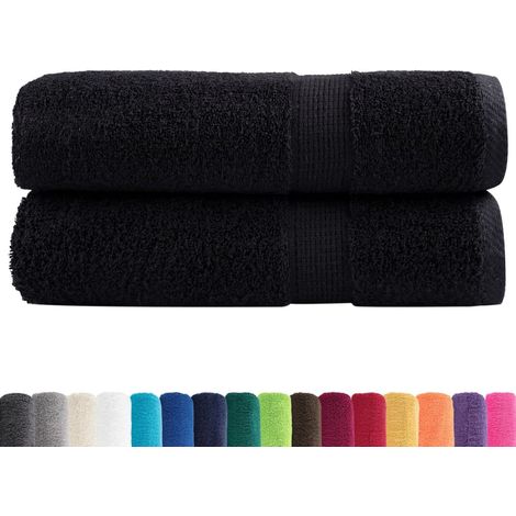 Serviettes de bain de qualité supérieure SOLUND 2 pcs 600g/m² (1/5)
