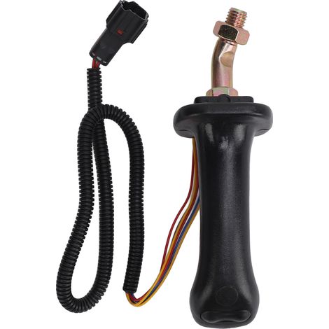 Excavator Joystick Gère 3 Boutons Noirs Durables pour Doosan DH DX150 215 225 300 370‑9C. (1/5)