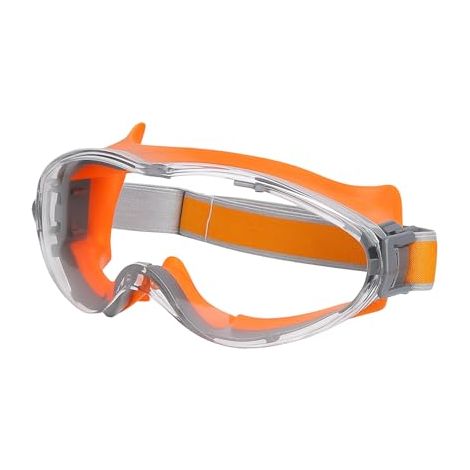 Lunettes de Sécurité antibuée Ajustement Réglable, Protection Contre les éclaboussures Chimiques, Légères — Pour Laboratoire / Chimie (1/5)