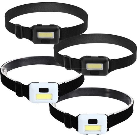 Lamp headlamp of work waterproof, ideal for the camping in family, the stroke to foot and the reading, available in white and in black,4Item (1/5)