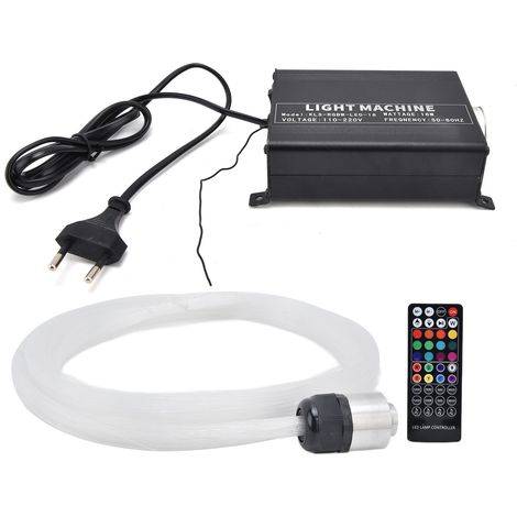 Lampe fibre optique RVBW 40 touches télécommande Kit plafond étoilé Décoration intérieure Bar KTV 100-240V (1/5)