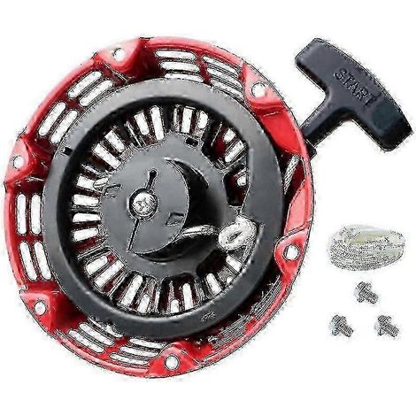 Démarreur à corde avec cliquet à tige coudée pour Honda GX200 et GX160 - Références : 28400-Z4M-306ZB et 27400-Z1