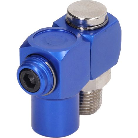 360° drehbares Druckluftanschluss-Set, 4-teilig, 1/4 NPT flexibler Adapter für Druckluftwerkzeuge, drehbarer Schlauchanschluss, 150 PSI (1/5)