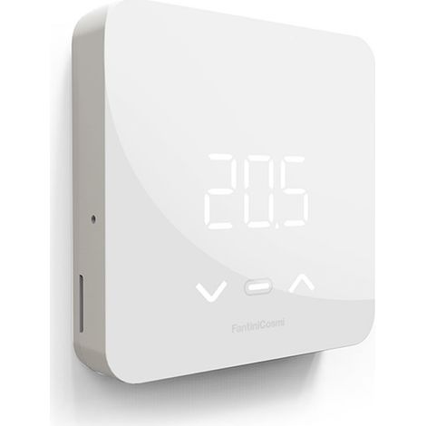 Fantini Cosmi C800WIFIQ Cronotermostato WiFi per montaggio a parete o incasso