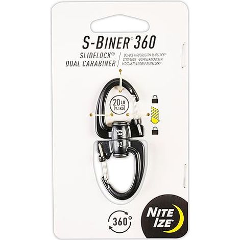 Nite Ize - S-Biner 360 SlideLock Carabin (1/5)