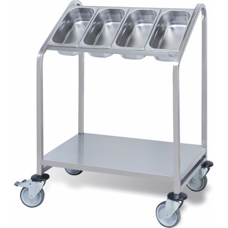 Chariot Porte-Ramasse Couverts GN 1/3 - Pujadas