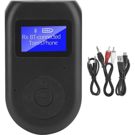 Adattatore audio wireless BT-11 Bluetooth 5.0 4 in 1 con trasmettitore/ricevitore da 3,5 mm per TV/computer (1/4)