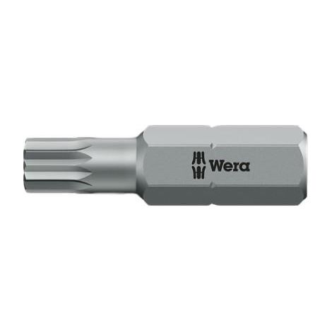 Wera 860/1 XZN punta acero 10 mm 25 mm