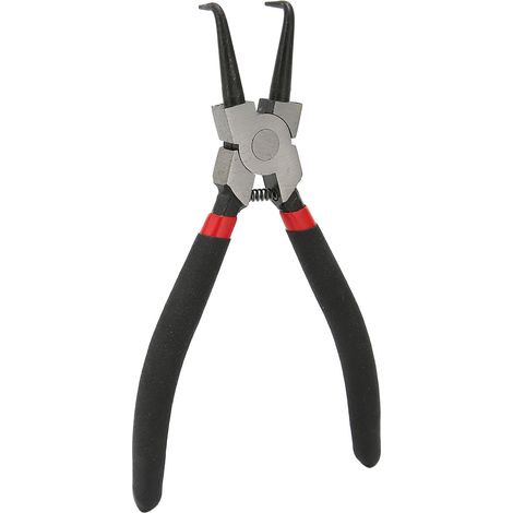 Pinces à anneau élastique intérieur acier carbone caoutchouc poignée ergonomique 175 mm SK-112-7A (1/5)