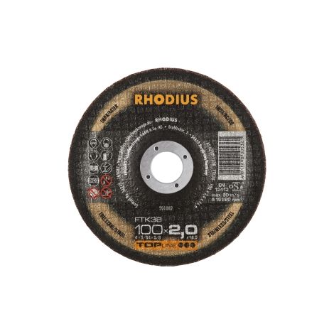 Rhodius Standardtrennscheibe 100 mm 25 Stück