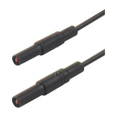SKS Hirschmann MLS GG 200/2,5 cable negro 2 metros