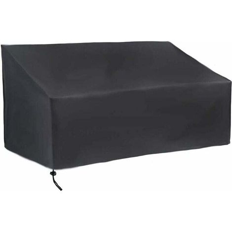 Housse de protection pour banc de jardin 2 places en tissu Oxford imperméable et respirant, housse de mobilier de jardin-Fei Yu