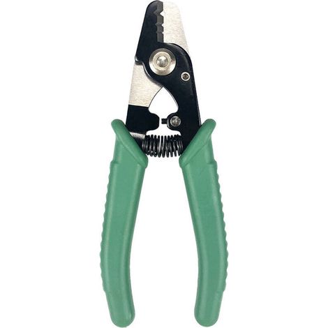 Proskit 8P-326 Glasfaser-Abisolierzange – Präzise, ergonomisch, für FTTH- und ummantelte Kabel, Klinge aus Edelstahl