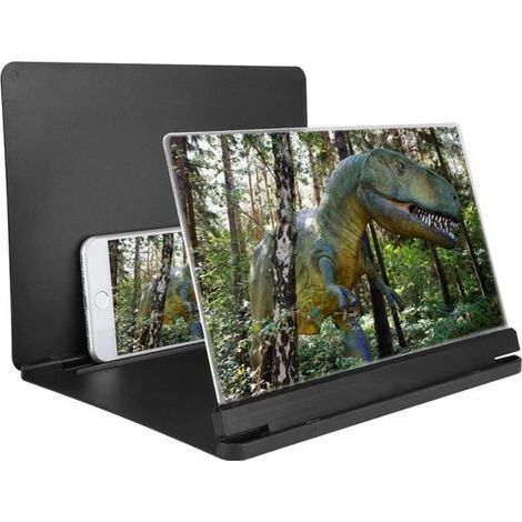 GOTOTOP agrandir l\'écran du téléphone Loupe d\'écran de téléphone portable Amplificateur vidéo HD Agrandir le support de (1/4)