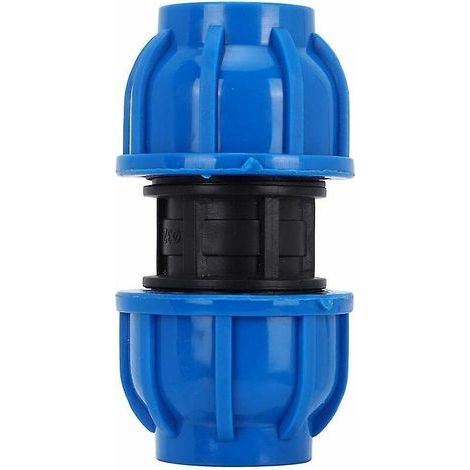 4 connettori dritti in plastica PE da 32 mm, adattatore per tubo dell'acqua da 32 mm, raccordo dritto per tubo dell'acqua. (1/5)