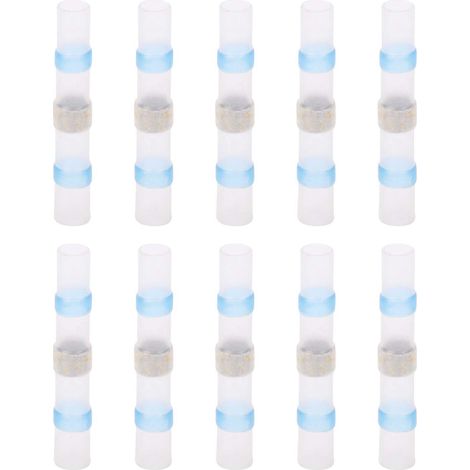 Kit de 50 tubes thermorétractables soudables pour raccordements électriques étanches (SST-S31 Bleu) (1/5)