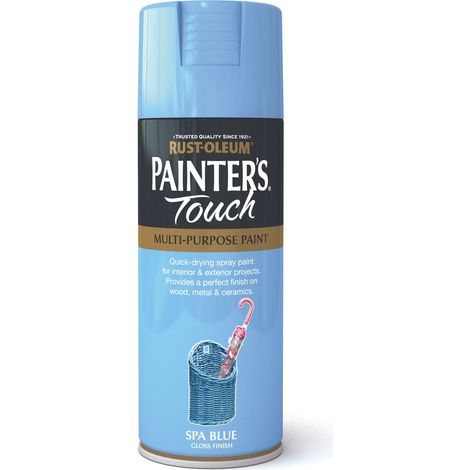 Rust-Oleum Painter’s Touch Spray Paint 400ml Gloss - Spa Blue