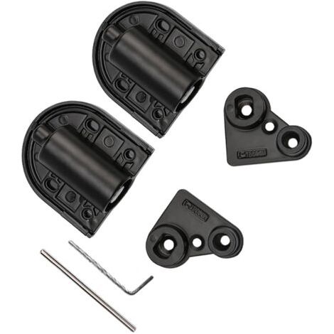 Charnières de porte relevables robustes et réglables, supportant de 4 à 10 kg. Installation facile. Charnières relevables pour meubles, notamment pour armoires de salle de bain. (1/4)