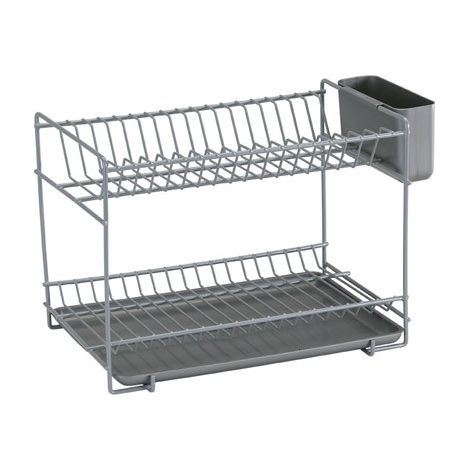 Escurreplatos Pequeño Gris 89015 SAUVIC