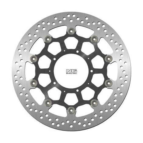 DISCO DE FRENO DELANTERO NG HONDA VFR1200 '10-17 (320X94X5MM) (5X6.5MM) FLOTANTE (CENTRO DE ALUMINIO)