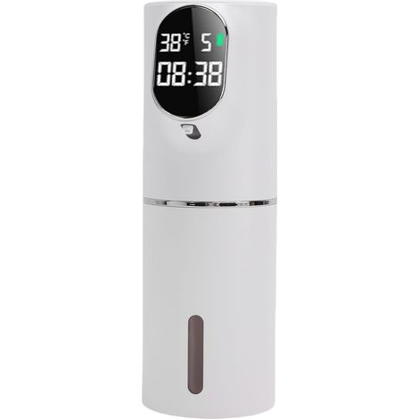 Automatischer Schaumseifenspender, elektrischer Schaumseifenspender, USB-aufladbar, berührungslos, für Bad und Küche, Weiß (1/5)
