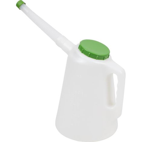 Sealey JDL3G Oil Container with Flexible Spout 3L - Green Lid