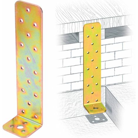 PIASTRA ANGOLARE ACCIAIO TROPICALIZZATO ART. 754 MM.50X300X45. Prezzo per 1 pezzo.