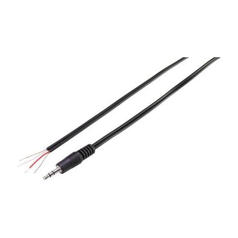TRU COMPONENTS 93038C442 JACK 3.5 MM JACK MÂLE 3.5 MM - EXTRÉMITÉ(S) OUVERTE(S) STÉRÉO 1 PC(S) TC-6649300 (1/2)