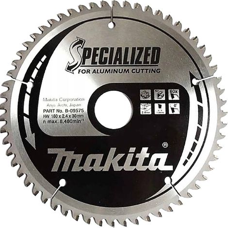 LAME CARBURE ALU 180/30/60 MAKITA B-09575