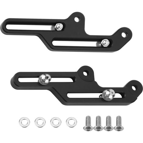 GARRYFIZH Support de pare-brise réglable pour moto Honda NC700X / NC750X 2012-2015 (Noir) (1/5)