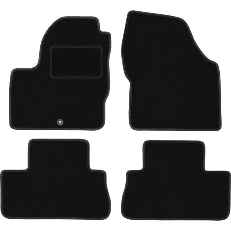 Schwarze Veloursmatten für: Land Rover Freelander II SUV (2006-2014)