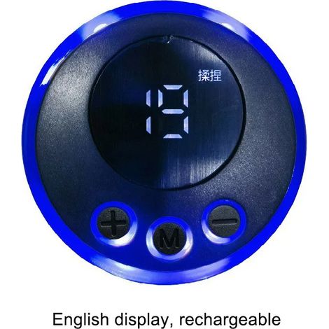 Werteinheit für Bauchmuskelstimulator, Muskeltoner, Bauchmuskelstimulationsgürtel, elektrisches Muskelstimulationsgerät (EMS), Steuerungen02073-AquaForge