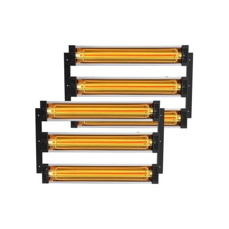 Lampe à polymérisation de peinture infrarouge 3000 W 2PCS (1/5)