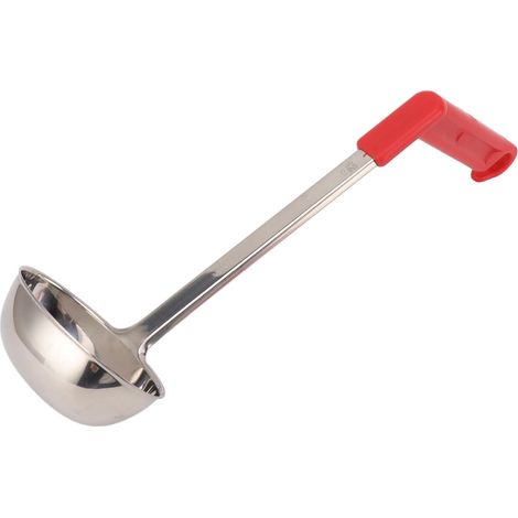 Louche en Acier Inoxydable Anti-Brûlure à Manche Courbé Multifonctionnelle pour Cuisine Maison, 120ML (1/5)