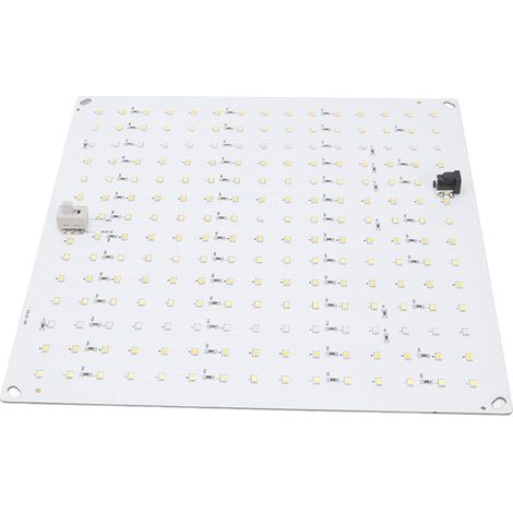 Lampe de Croissance LED Plein Spectre pour Plantes d'Intérieur, Semis et Succulentes, 100‑240V EU