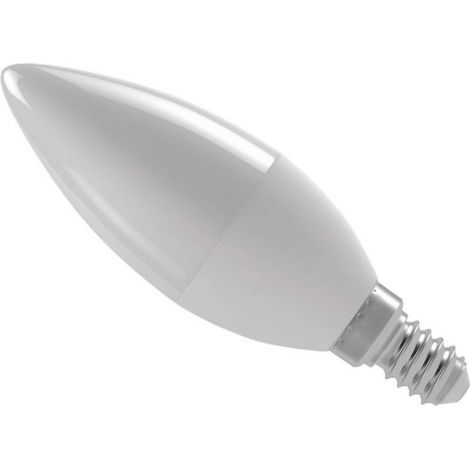 LED-Lampe E14, Kerzenform, 10 W, kaltweiß, 900 lm / 60 W Eco-Lampe
