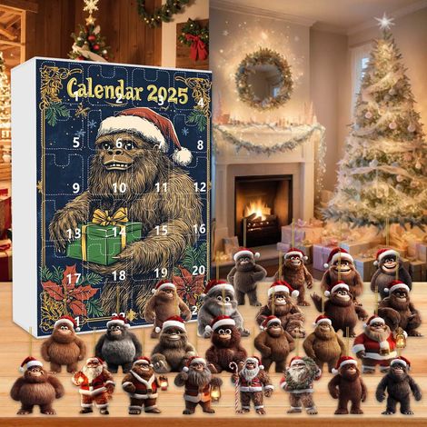 Calendrier De Lavent - Figurines De Noel - 24 Pièces - Décoratif Et Collectible - Pour Arbre De Noël Et Intérieur - 2025 (1/3)