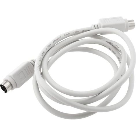 Câble de joystick DIN 6 broches 1,5 m compatible avec système de vol PC intégré Saitek X52 Pro (1/5)