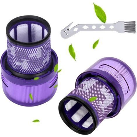 Lot de 2 filtres de rechange pour aspirateur Dyson V11 SV14 Réutilisable V11 pour Dyson Aspirateur V11 SV14 Cyclone Animal Absolute Aspirateur Remplacer DY-970013-02 (1/5)