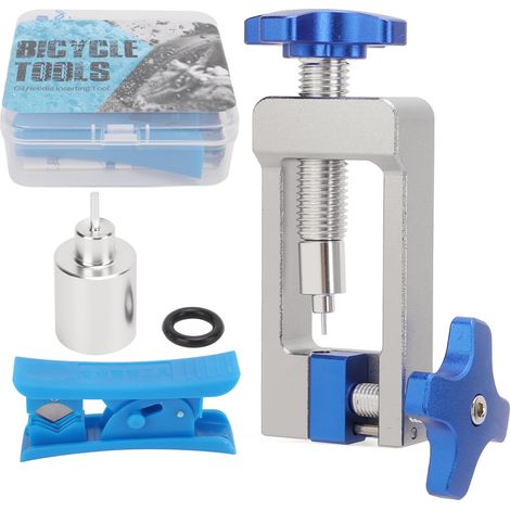 Outil d'Insertion pour Câbles Hydrauliques de Vélo avec Coupe-Câble - Montage Freins Disques Cyclisme (1/5)
