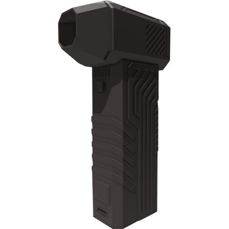 Ventilateur portable X3 Max Jet, 130 000 tr/min, vitesse de vent de 52 m/s, moteur sans balais, turboventilateur à conduit haute puissance, outil de nettoyage de clavier (1/5)