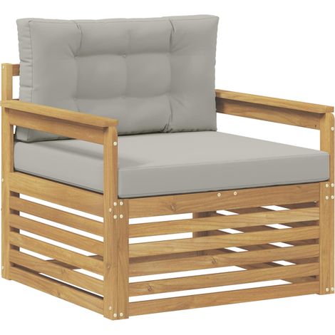 Maison Exclusive - Outdoor-Sofa Polyester Weiß