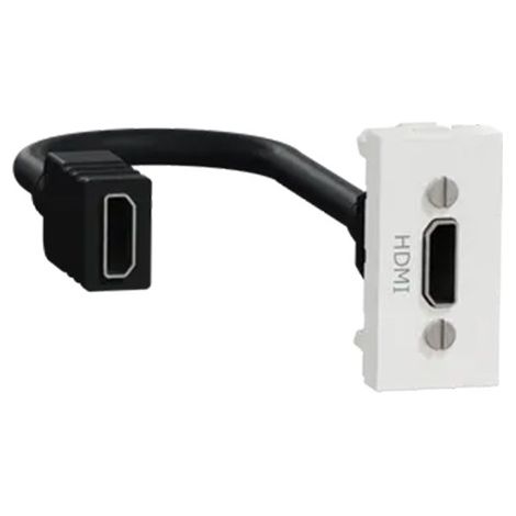 Toma HDMI 1 modulo polar SCHNEIDER NU343018 (1/3)