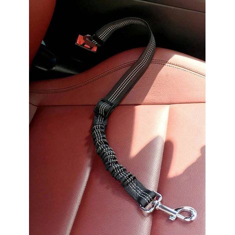 Lanière de Traction Rétractable pour Siège de Voiture pour Chien, Harnais de Voyage et Ceinture de Sécurité pour Chat et Chien, Laisse pour Animal Domestique (1/5)
