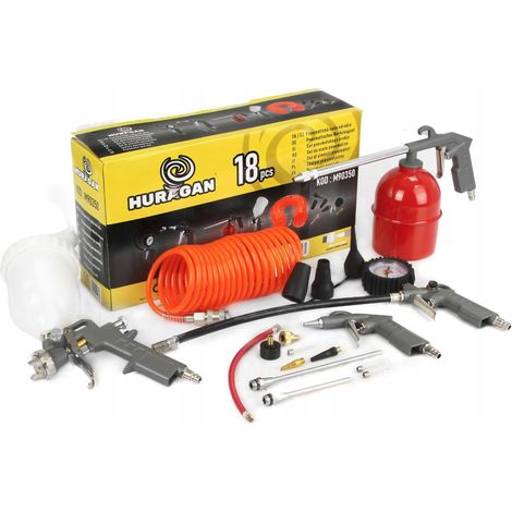 Kit neumático para huracanes de 18 piezas (1/5)