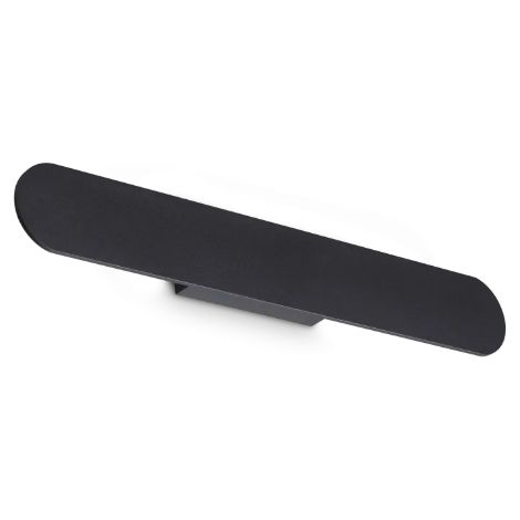 Ideal Lux applique Zig Zag 1 luce LED integrato nero metallo (1/2)